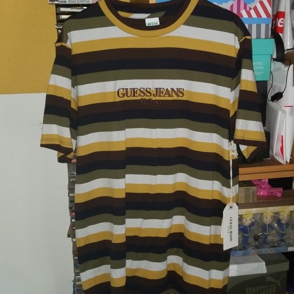 Guess Jeans U.S.A Stripe crew tee 